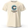S-4XL Capsule Corp 100% Cotton Funny Printing Japan Anime Men T Shirt Tee Summer Streetwear Tops Fashion Brand Tshirt Clothing
