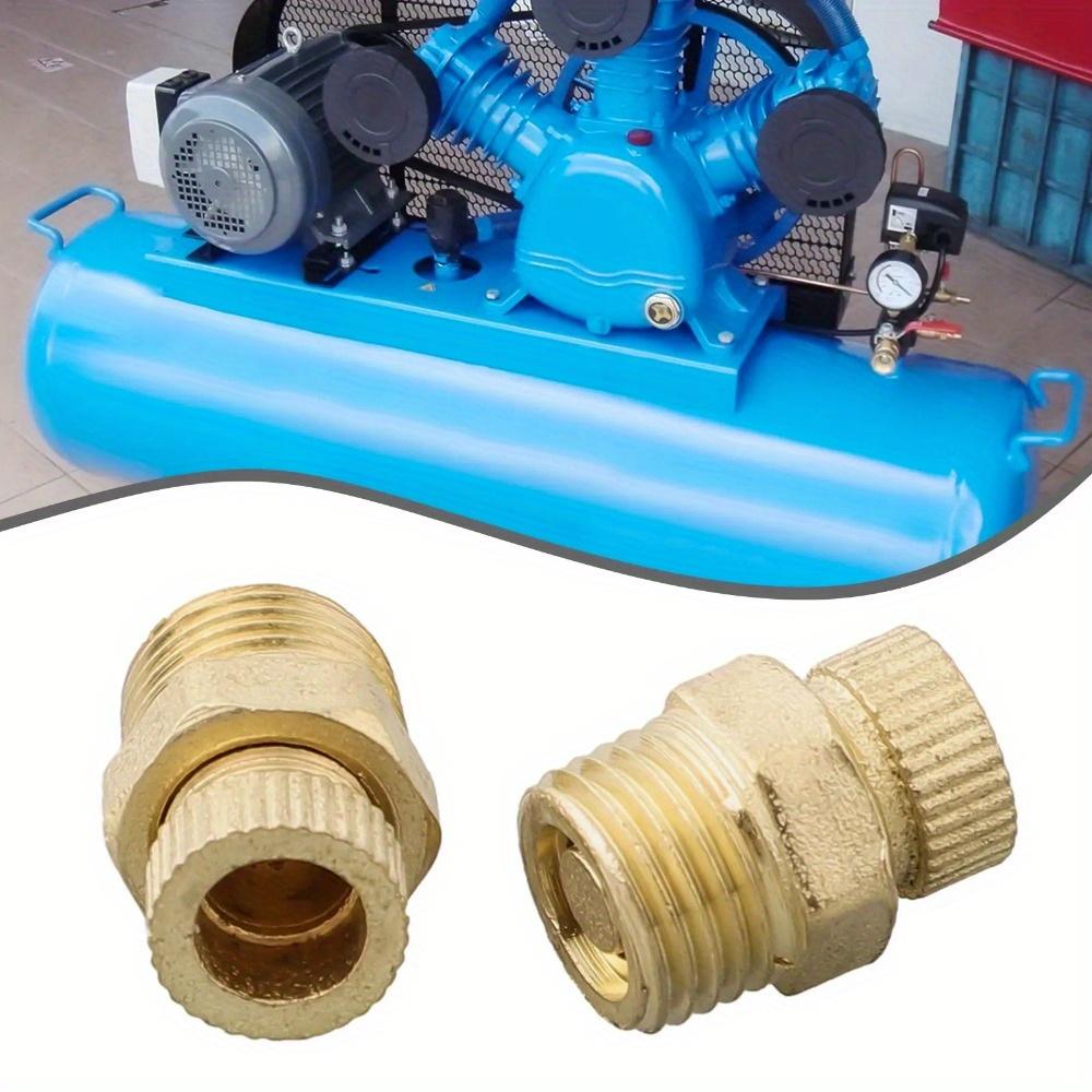 2PCS Small Air Pump Accessories Silent Air Compressor Drain Valve Screw Copper Hand Tools Hardware Accessories