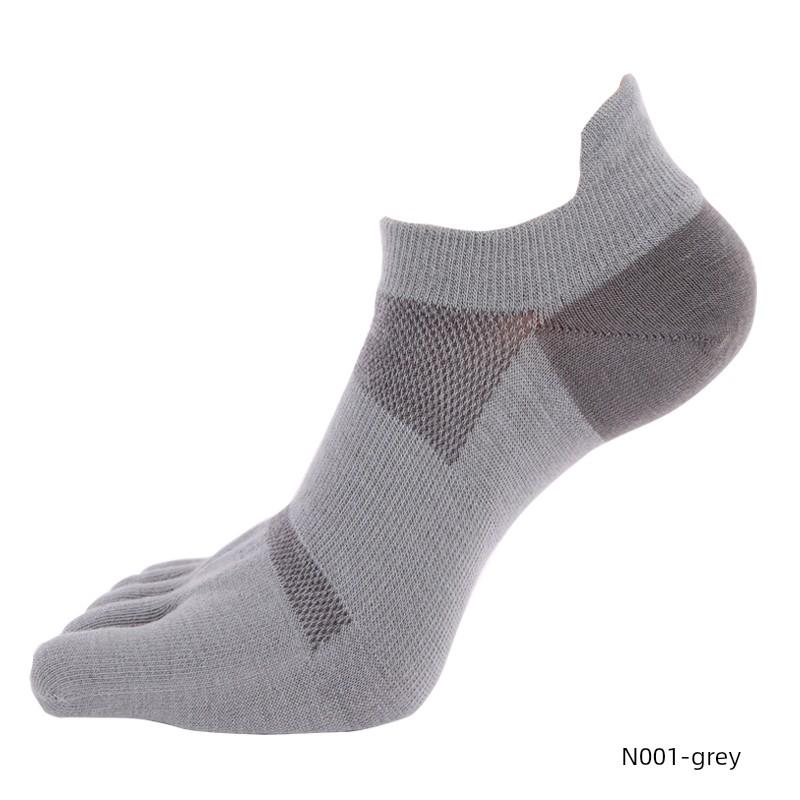Coolmax Sportsocken Schnelltrocknend Atmungsaktiv Fünf-Zehen-Socken für Damen und Herren Outdoorsport Geteilte Zehensocken Kurze Socken