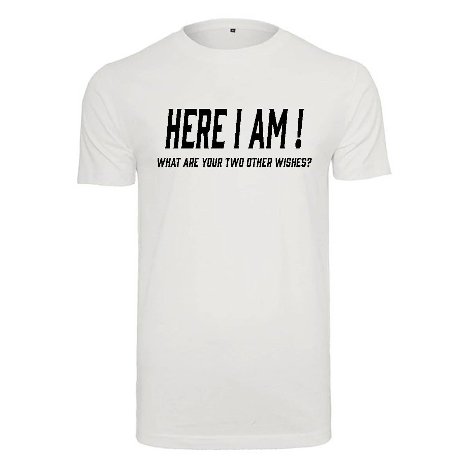 

Unisex T-Shirt - Here I am! - Novelty Funny Humour Secret Santa XL