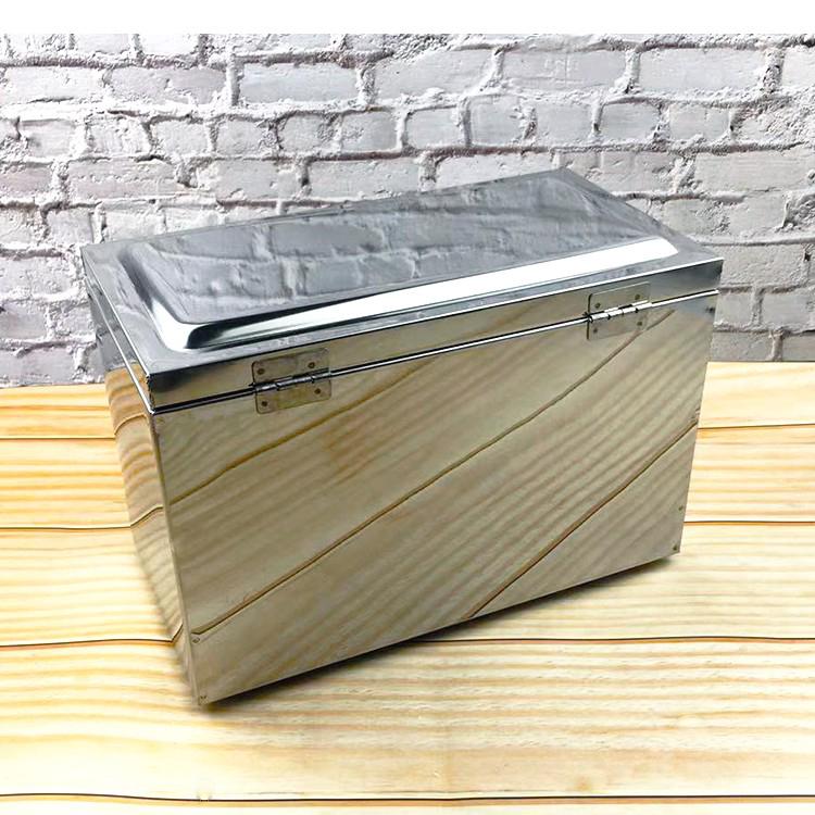 Stainless Steel Commercial Chopstick Holder with Lid