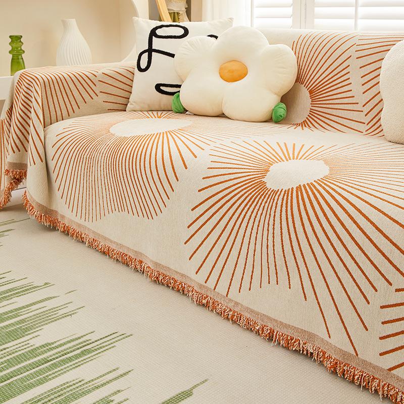 

Чехол для дивана из шенилла высокого качества, полотенце для спинки, универсальное полотенце для спинки, нескользящее, простое, универсальное, утолщенное 180*130cm