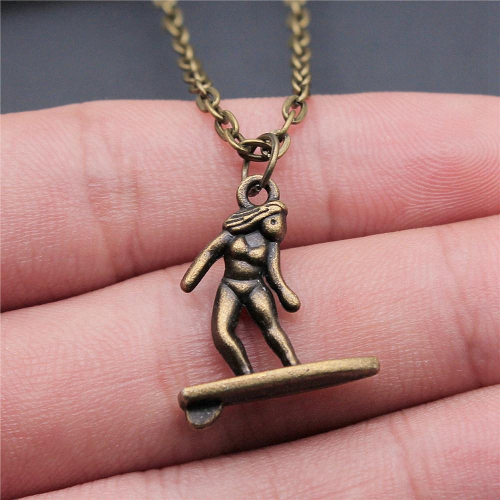 Necklace On The Neck 43cm Chain Athlete Sports Wedding Jewelry Findings QN008