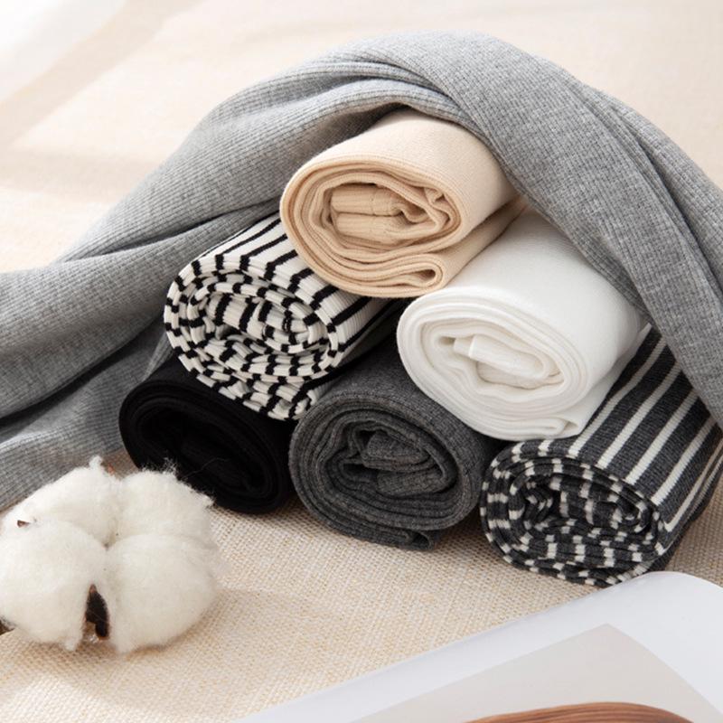 Girls' Elastic Thin Leggings for Spring and Autumn Wear