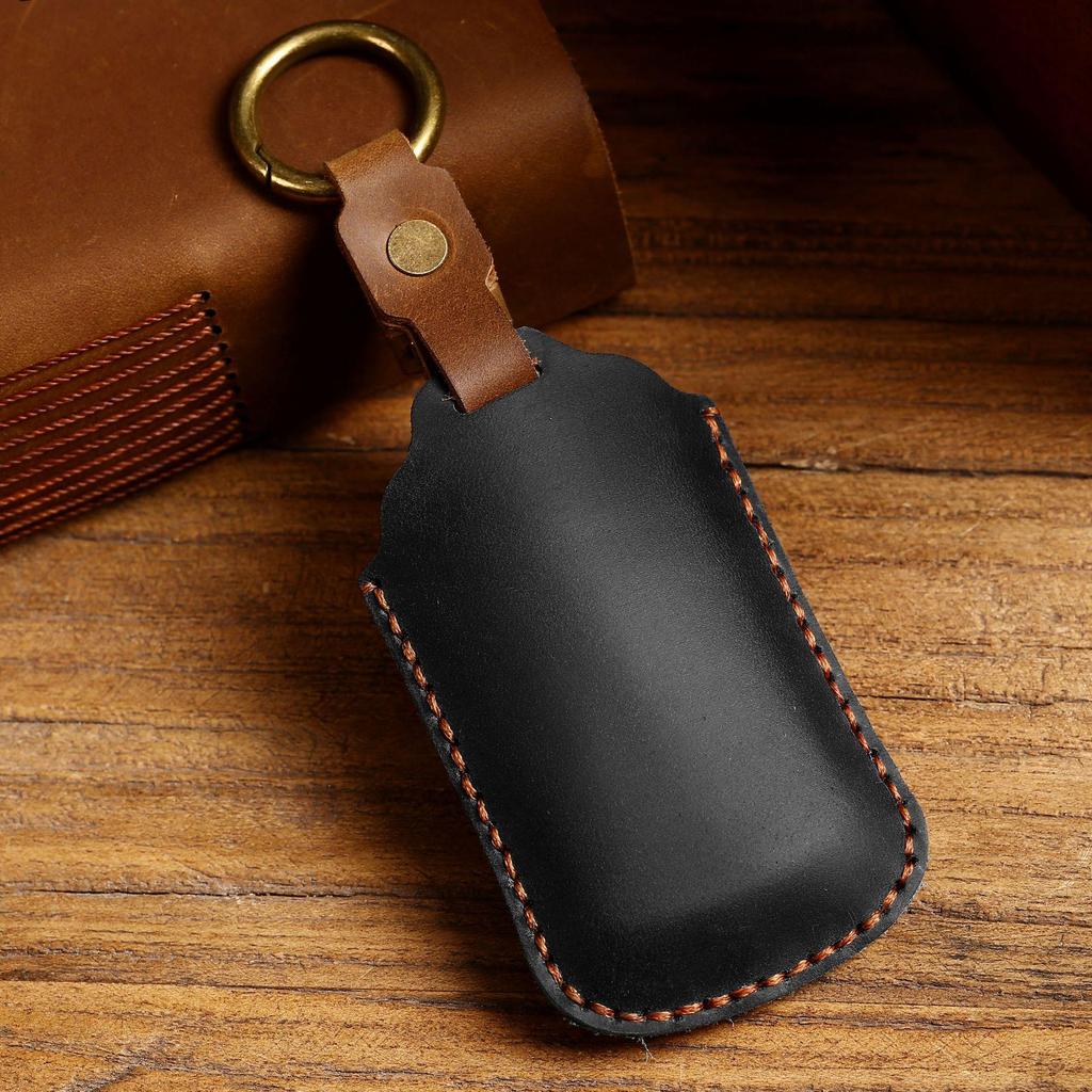 Honda Key Protective Cover: Genuine Leather Shell for Accord, Odyssey, Fit