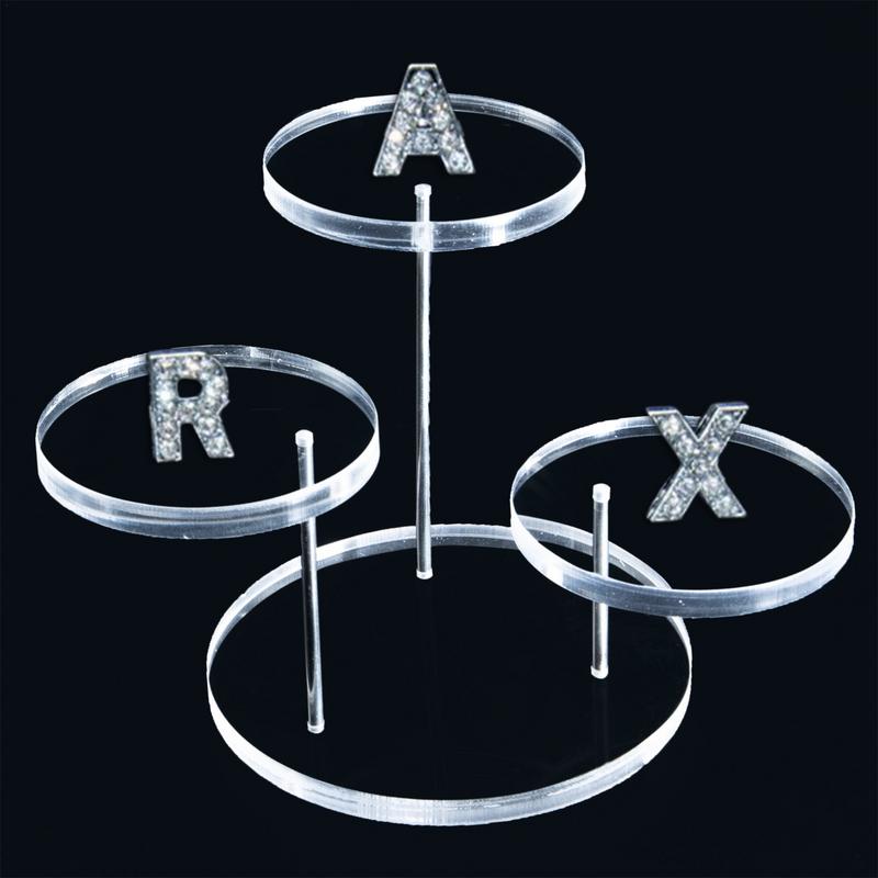 Jewelry Display Stand Earrings Necklace Ring Jewelry Display Tray Multi-Layer Storage Racks Organizer Holder Make Up Decorations