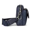 Gucci Ophidia Silver Tone Detachable Adjustable Shoulder Strap Canvas And Leather Trimmed Canvas Bag Men Shoulder Bag Deep-Blue 802170-FACJY-8441