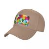 Rainbow Umbrellas Baseball Cap funny hat Anime Hat men's big size hat summer Women's Golf Wear Men's