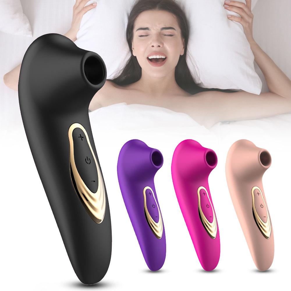 Clitorisstimulator G-spot vibrator Clitoris Sucker Orale seks Tonglikken Tepelzuigers Seksspeeltjes