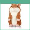 Sprechender Hamster Plüschtier mit Aufnahmefunktion für Kinder, Geschenk und Sammlerstück