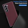 For Samsung Galaxy Z Fold6 5G Case Leather+PC Phone Cover with Hinge Protection