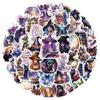 10/30/50pcs Vintage Gothic Magic Witch Cartoon Stickers Aesthetic Graffiti Sticker Water Bottle Phone Suitcase Decals Decoration