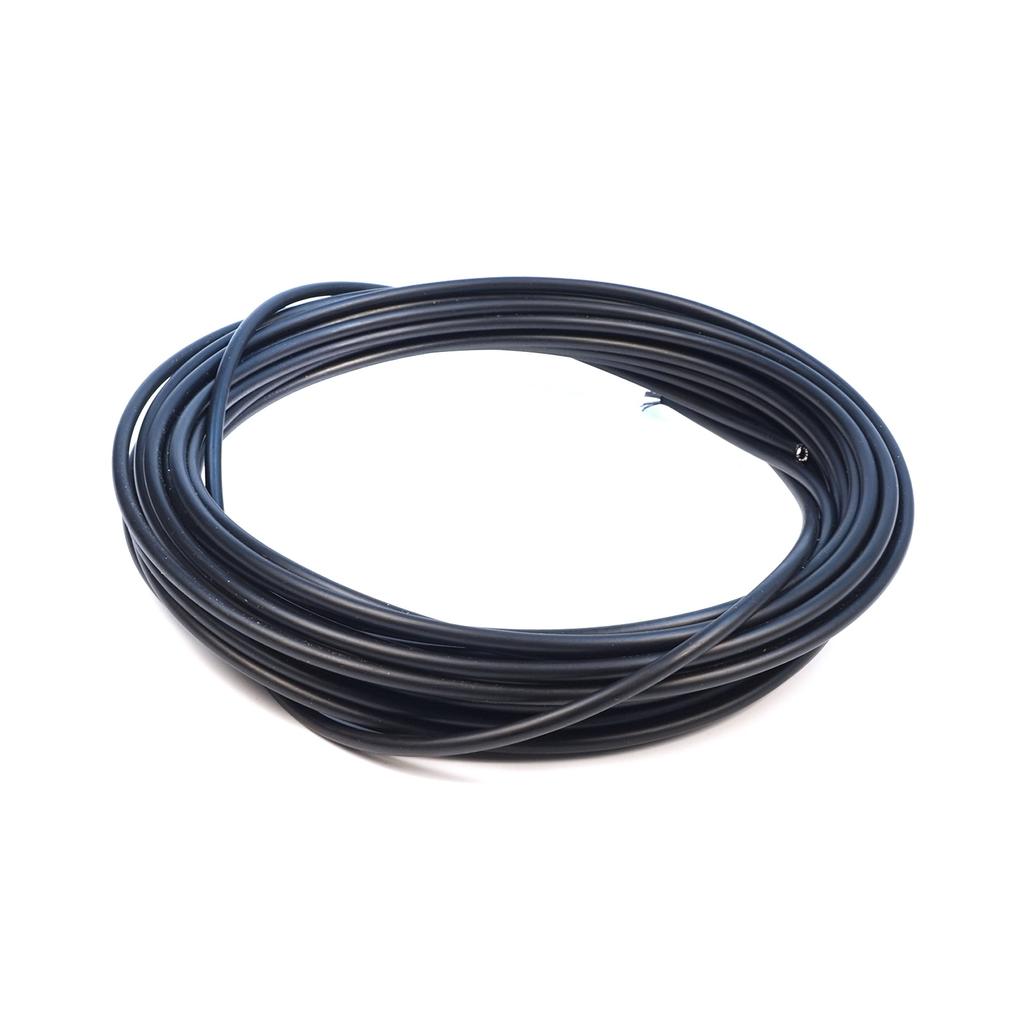 BWR5629 Steel Cable Rope Wire Sound Isolation Protection Hose Inner Diameter 1.2 Mm Outer Dia 4 Mm Length 10 Meters for Universal Many Car Motorcycle