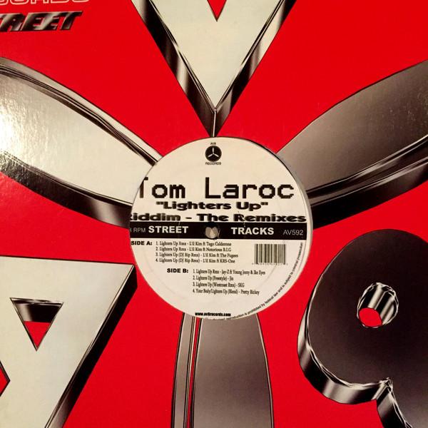 

12inch Record DJ TOM LAROC - Lighters Up Riddim - The Remixes AV592 AV8 Records US Rap & Hip-Hop/R&B Used