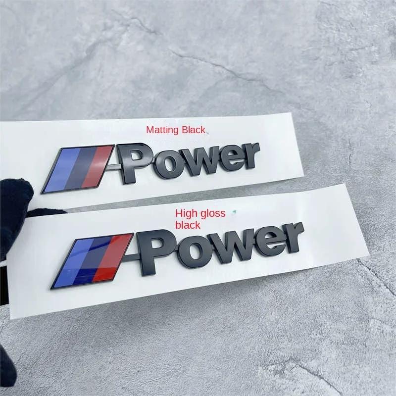 BAFH3 Car Sticker for BMW Mpower Brand New 3 Series 5 Series 7 Series M Kit High Performance Logo Sticker X1X3X5X6E93 F30F10G30 Sports