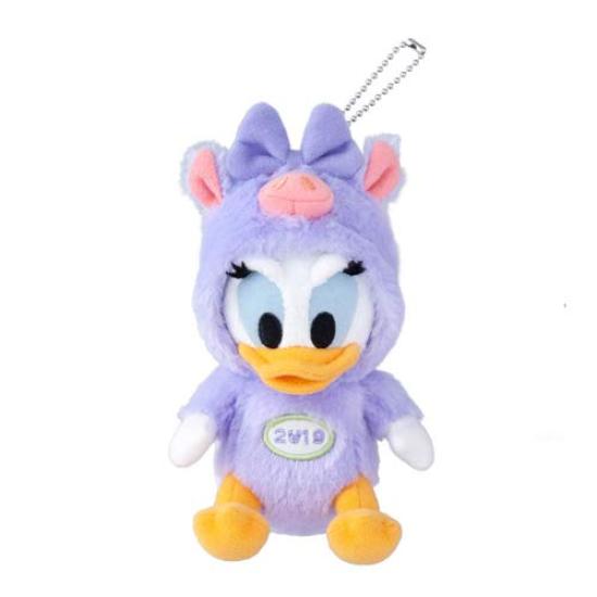 

Плюшевый значок зодиака Daisy Duck Pig 2019 Новогодние товары Disney Новогодний сувенир в Tokyo Disney [Ограниченный курорт]