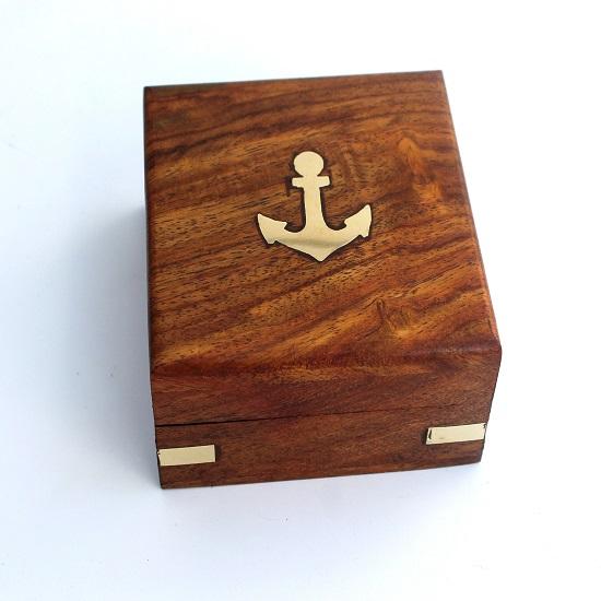 To My Son Engraved Brass of Camping Compass Love Mom-Dad,Confirmation,Graduationday,Birthday Gift Nautical Décor