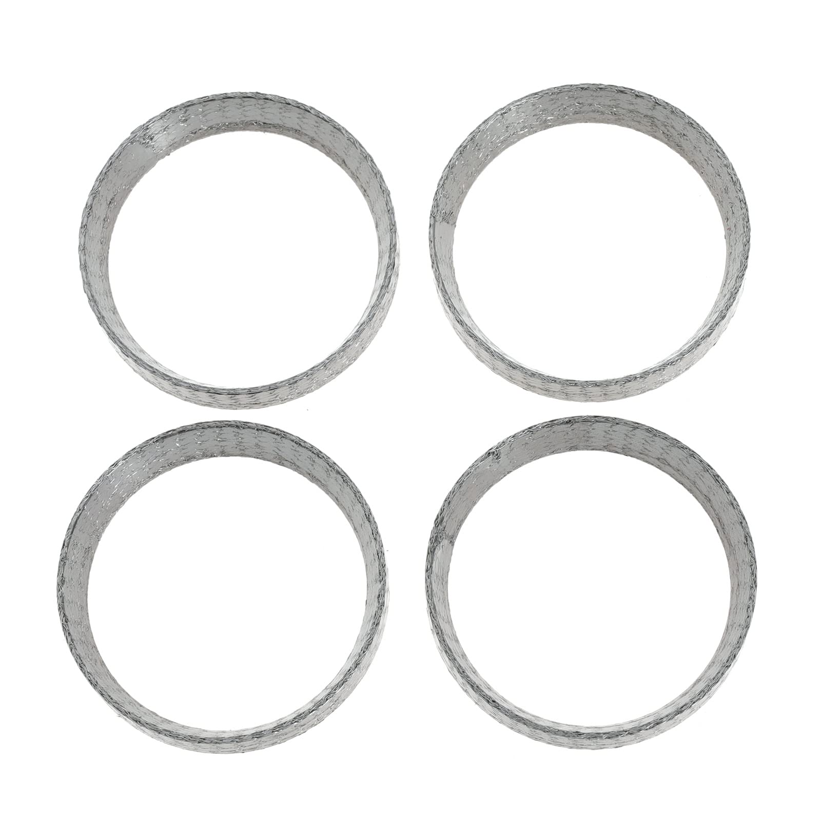 

Прокладка выхлопной трубы для мотоцикла Harley Big Twin Davidson Touring Sportster Dyna Softial Evo 1984-2021 (Пакет из 4) серебряный