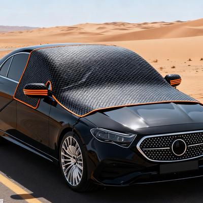 Car Windshield Snow Cover Waterproof Oxford Fabric Auto Frost Protector Winter Windshield Cover Blanket For Car SUV Trucks