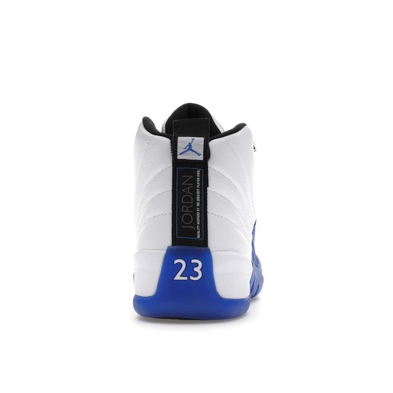 Air Jordan 12 Retro Blueberry Men Sneakers White Black Game-Royal CT8013-140