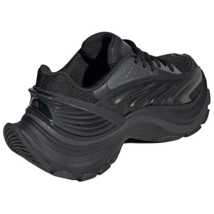Adidas Xlg Mtw Series Pohodlná Všestranná Tkanina Syntetická Kůže Odolné Nízké Běžecké Boty Unisex Běžecké Boty Černé JR5383
