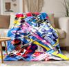 Power Rangers Soft and Comfortable Flannel Suitable for Sofas Living Rooms Outdoor Camping Travel and Also Makes a Great Anniversary Gif