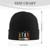 Vintage Style Volleyball Tri Blend Bonnet Hats Hip Hop Hats for Unisex Unisex Winter Keep Warm Skullies Beanies Caps