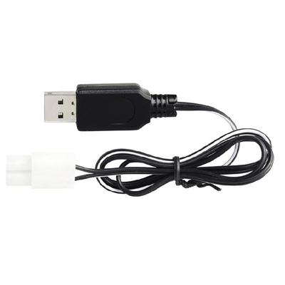 4.8V 200mA NiMh/NiCd Battery USB Charger Packs KET-2P Plug USB Charging Cable