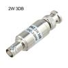 BNC Male to Female RF Fixed Attenuator 2W 3dB with 50 Ohm Impedance and Wide Frequency Range from DC up to 3GHz