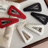 Korean Style Polka Dot Triangle Hair Clip Women's Fashionable and Simple BB Clip Hair Accessories