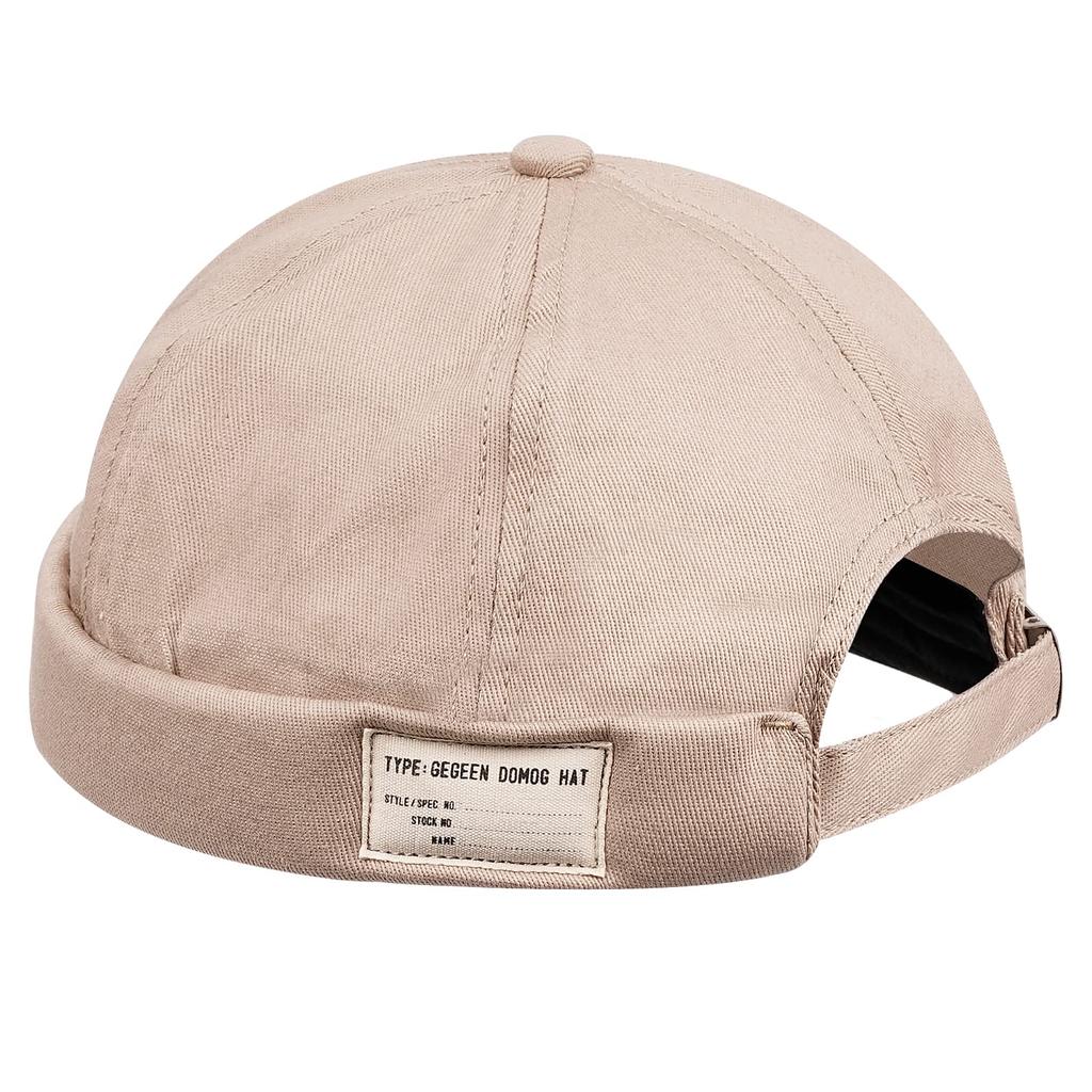 Croogo Fashion Casual Watch Sailor Round Solid Hat Hat, Cap, Hat, Hat, Color, Men's (Khaki)