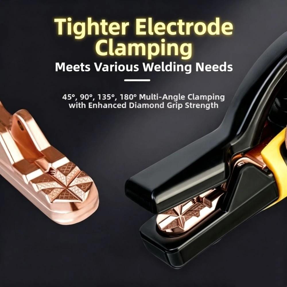 High Temperature Resistant Welding Electrode Holder 600/1000A Metal Joining Clamp Metal Joining