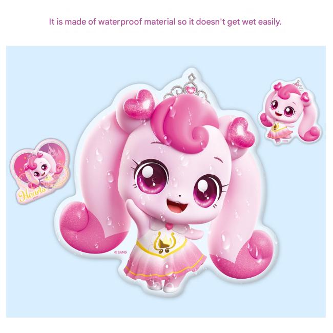 Hergestellt in Korea, KC-zertifiziert – Prinzessin Fang! Teenieping Große Aufkleber (Herzklopfen / Sappunping / Bonnyping / Arumping) 3 Optionen