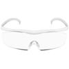 Hazuki Loupe Large 1.85x Clear Lens White