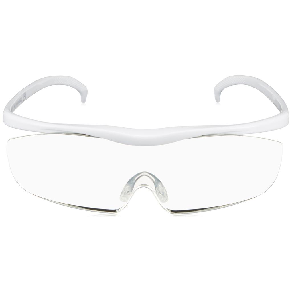 Hazuki Loupe Large 1.85x Clear Lens White