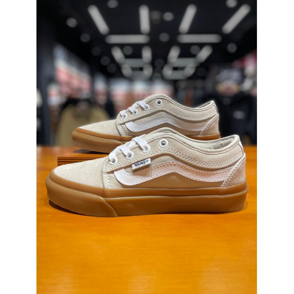 

Vans [Vans] Кроссовки унисекс Chuka с низкой полоской по бокам, бежевые VN0A5KQZBLL