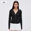 Breathable Mesh Hooded Yoga Jacket - Slim Fit Running & Training Sportswear
