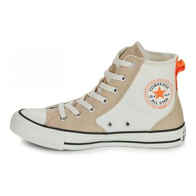 Chuck Taylor All Star Comode Versatili Resistenti Leggere Scarpe Alte in Tela Sneakers Unisex Beige A06315C