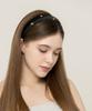 Lilykori Black Mini Ribbon Hair Band