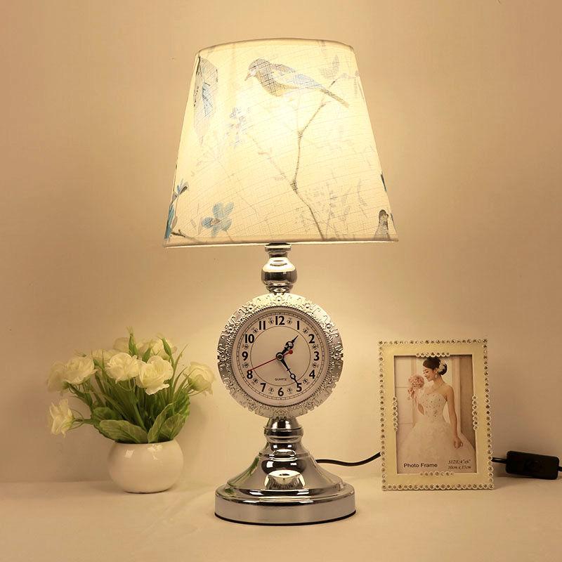 Desk Lamp Bedroom Bedside Table Lamp Decoration Warm and Creative Simple Modern Clocks Nordic Lighting