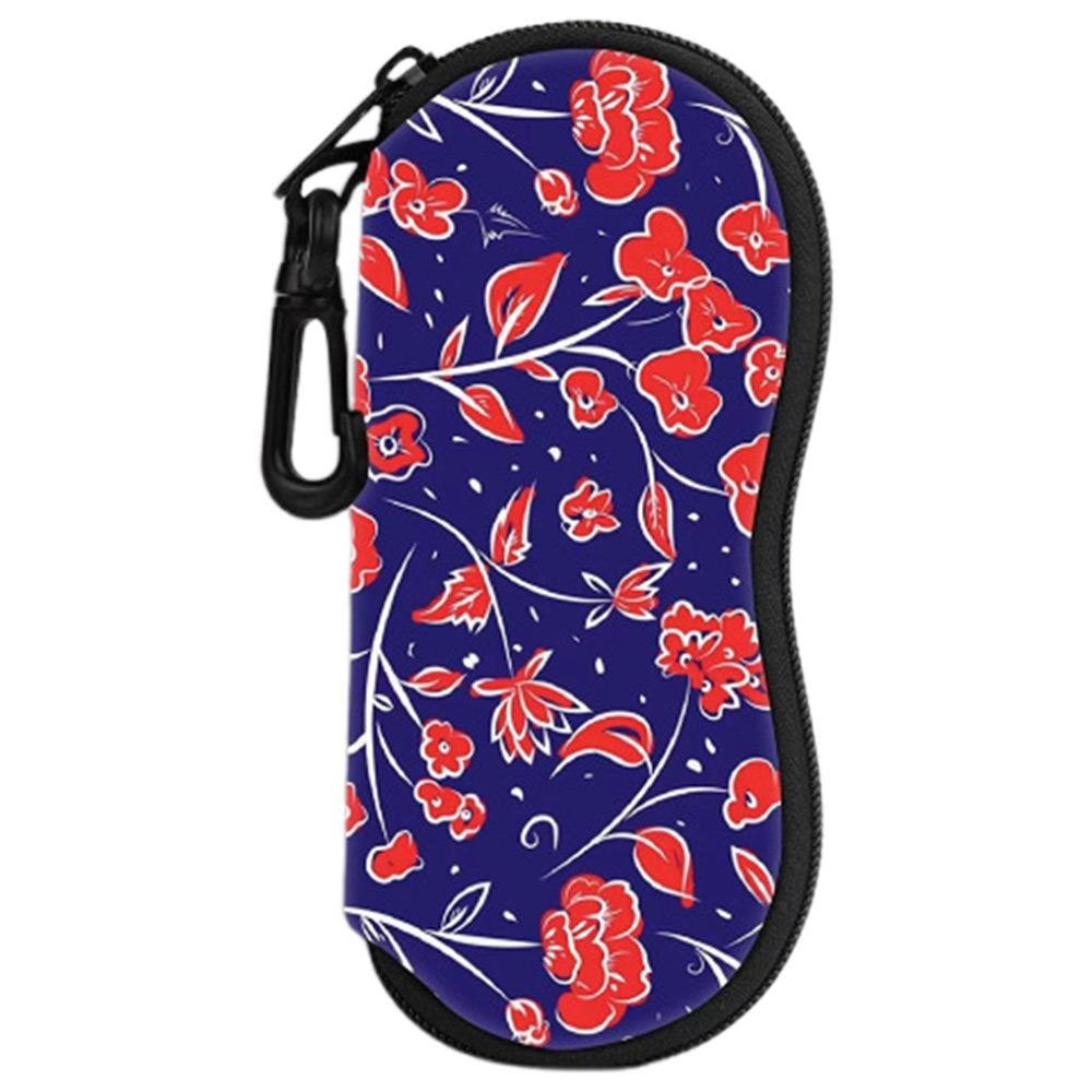 Soft Sunglasses Case Durable Reading Glasses Case Fashion Zipper Glasses Pouch  for Men and Women