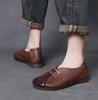 Fashion 2cm Ethnic Cow Weave Suede Genuine Leather Women Flats Leisure Fashion Summer Slip On Loafer Oxfords Comfy Shoes