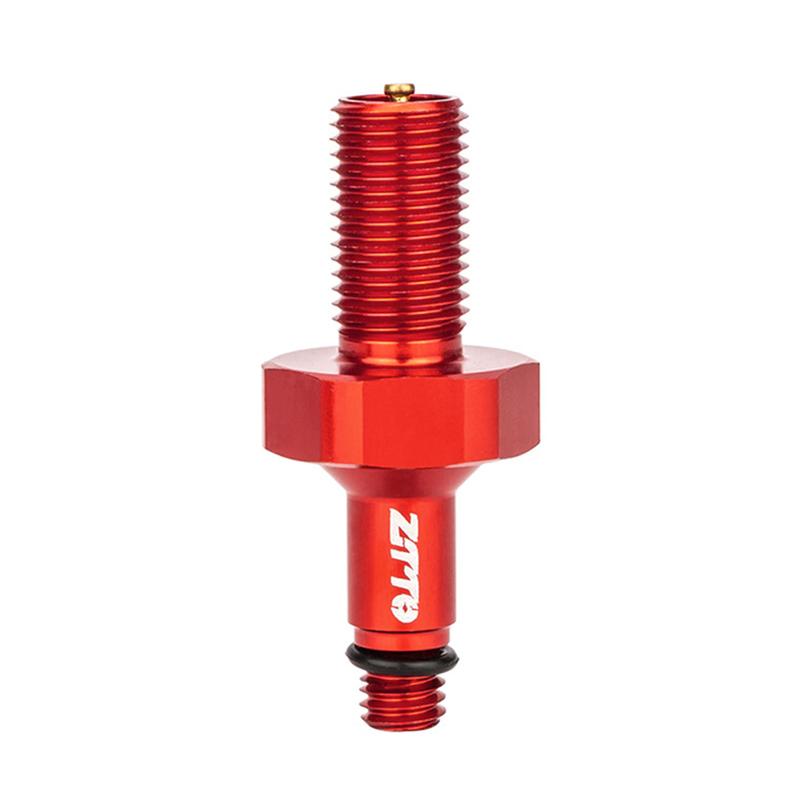 Bicycle Air Rear Shock Absorber Valve Adapter Aluminum Alloy Bicycle Pump Air Nozzle Tube Tool Mtb Pump Inflater Convert Mouth