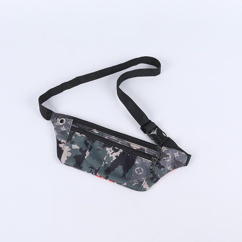 Men's Large Capacity Outdoor Canvas Waist Bag - Casual Coin & Cell Phone Holder