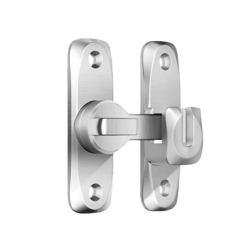 

90/180 Degree Flip Door Lock Home Security Sliding Door Latch Small Gate Latches Hardware Anti-Theft Lock Zinc Alloy Door Bolts
