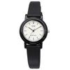 CASIO LQ-139BMV-7EL women's analog watch, round face, urethane strap, white