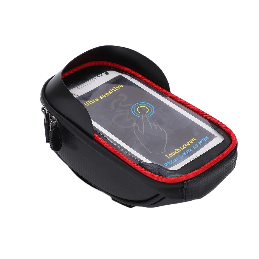 Touch Screen Bicycle Bags Waterproof TPU Bike Phone Mount Bags for Outdoor Riding