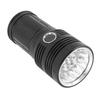 Strong Light Flashlight 10000LM 300?500 Meters LED 4 Modes Rechargeable Handheld Camping Light for