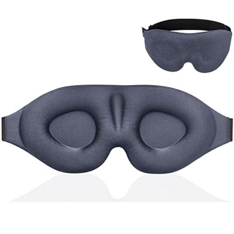 1/2PCS Sleep Mask for Side Sleeper,Light Blocking Sleeping Eye Mask for Women Men,3D Contoured Cup Night Blindfold,Luxury Eye Cover Eyeshade