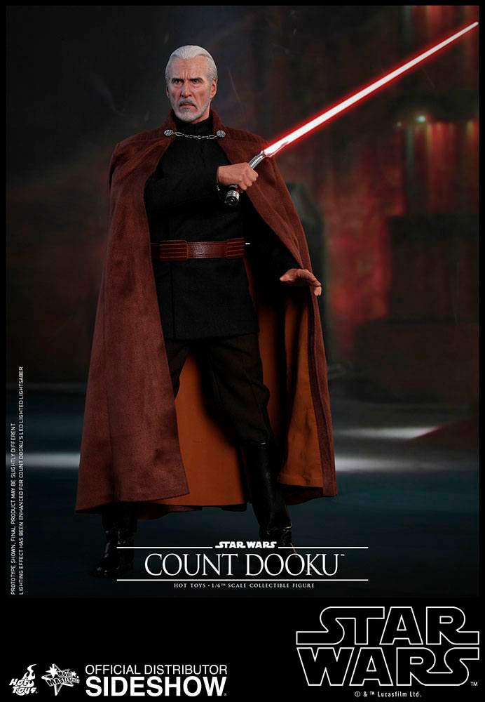 Star Wars Episode Attack of the Clones Scale Count Dooku [Movie Masterpiece] II 1/6 Figure